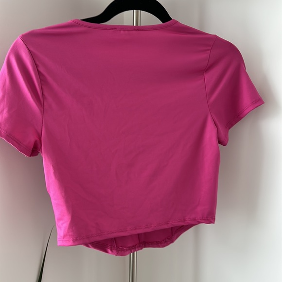 Pink cropped corset top - Picture 2 of 2